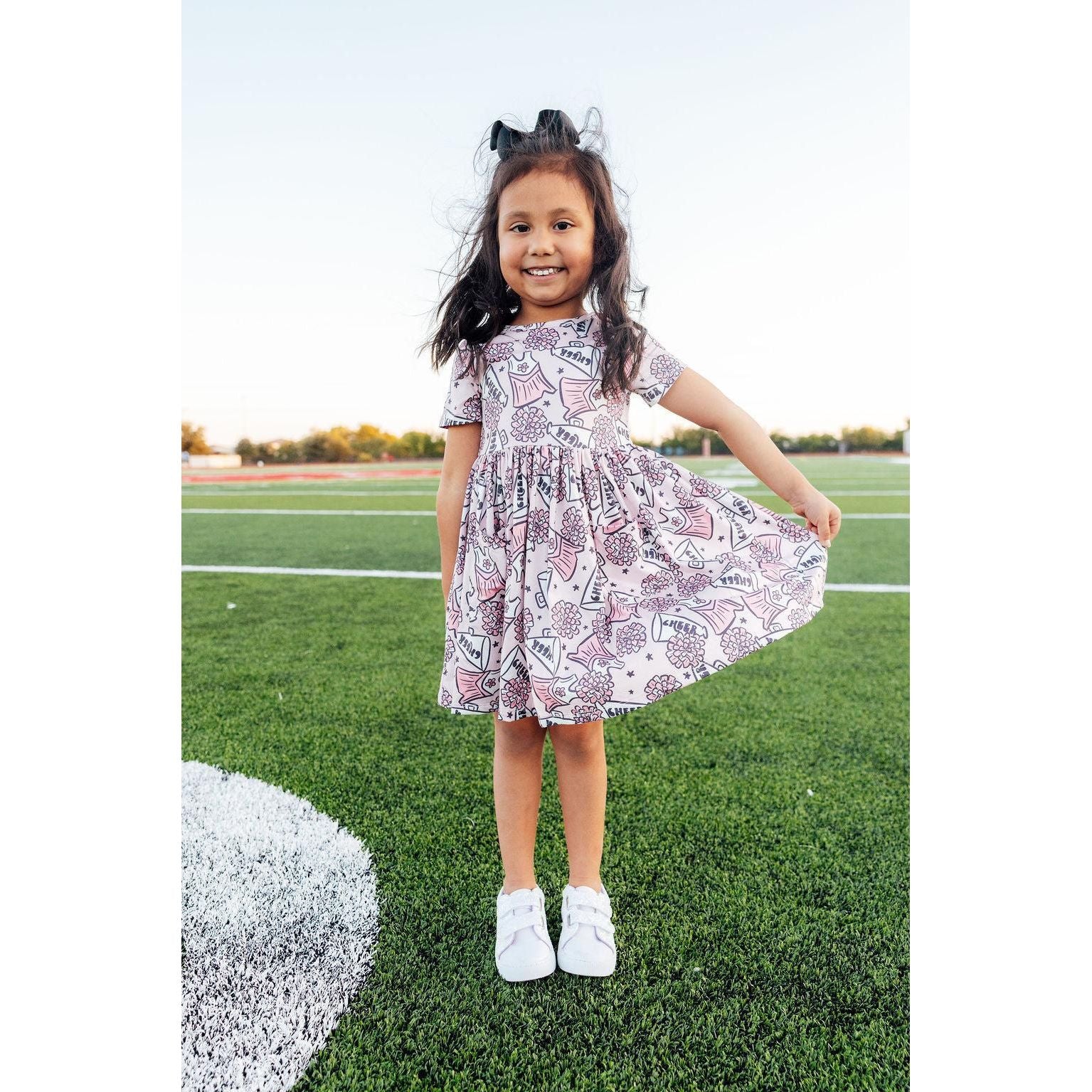 SALE Cheer S/S Pocket Twirl Dress