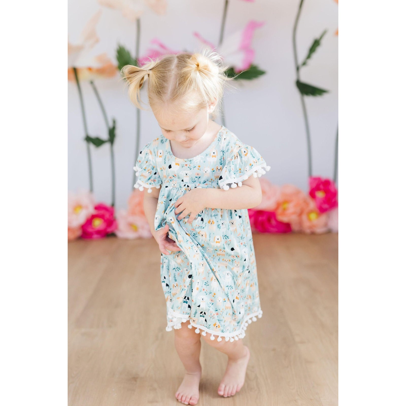 Furry Friends Pom Pom Dress