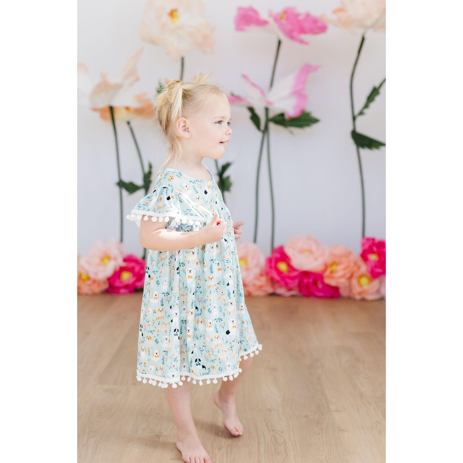 Furry Friends Pom Pom Dress