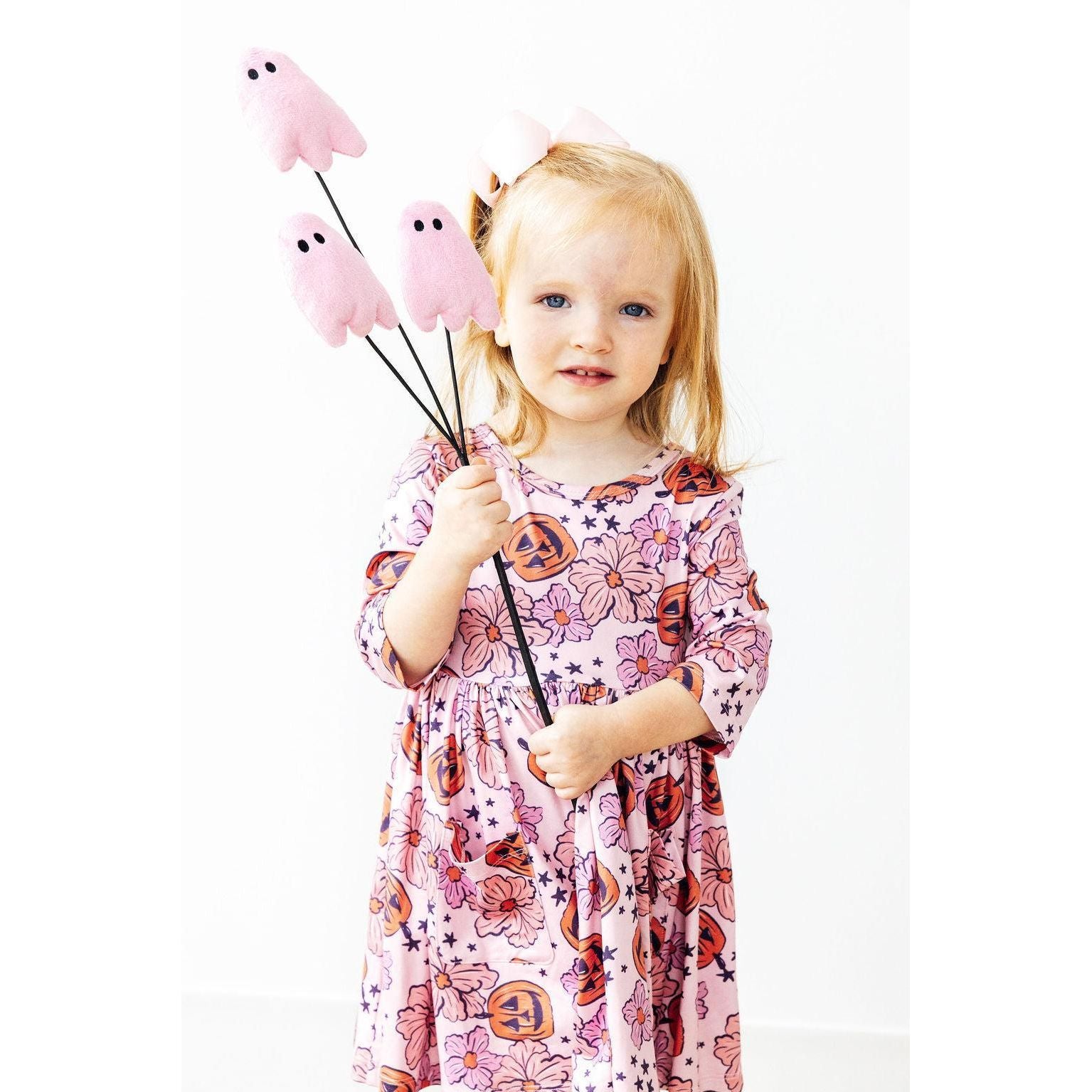 SALE Here for the Candy 3/4 Sleeve Pocket Twirl Dress