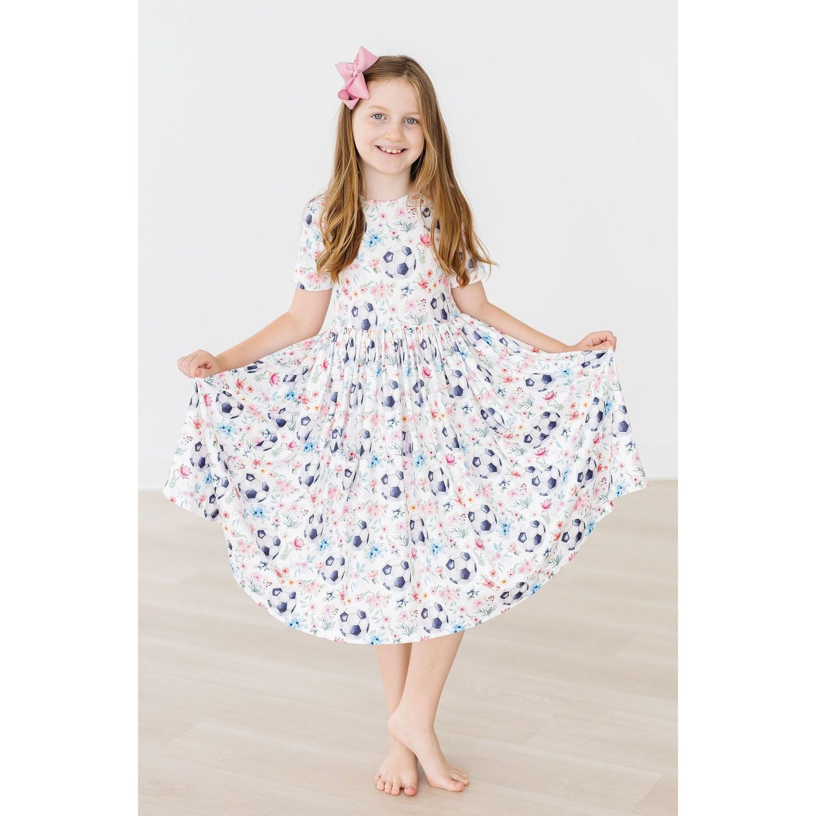 SALE Soccer Sweetie S/S Pocket Twirl Dress
