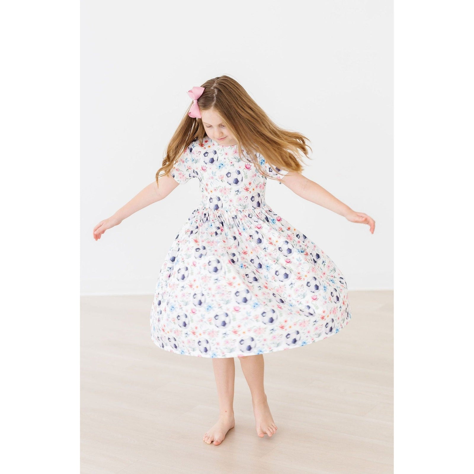 SALE Soccer Sweetie S/S Pocket Twirl Dress