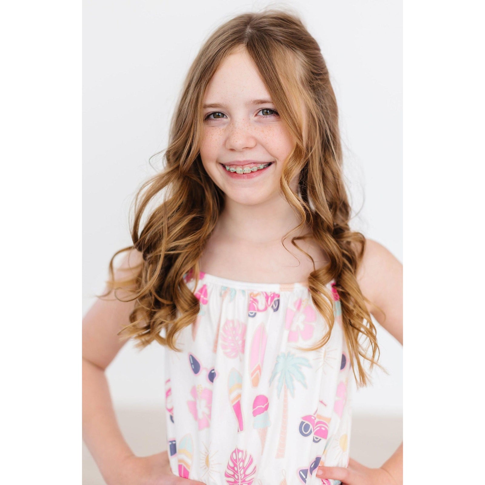 SALE Summer Vacay Strappy Play Romper
