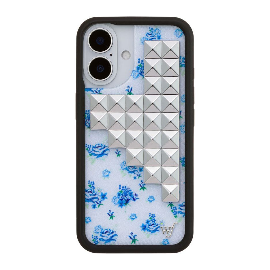 Forget Me Not Floral Stud iPhone Case