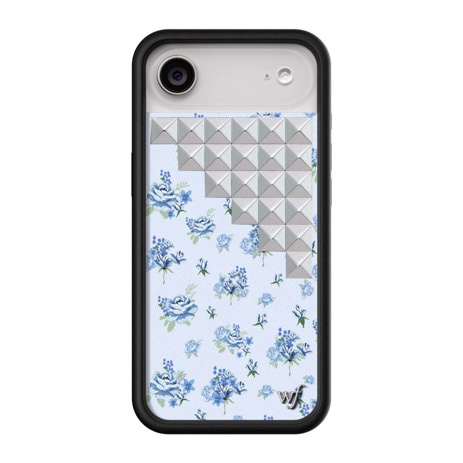 Forget Me Not Floral Stud iPhone Case