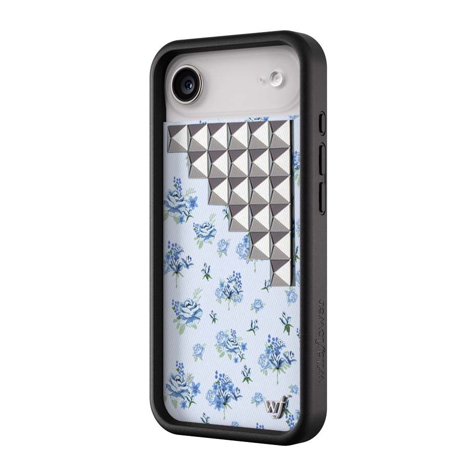 Forget Me Not Floral Stud iPhone Case