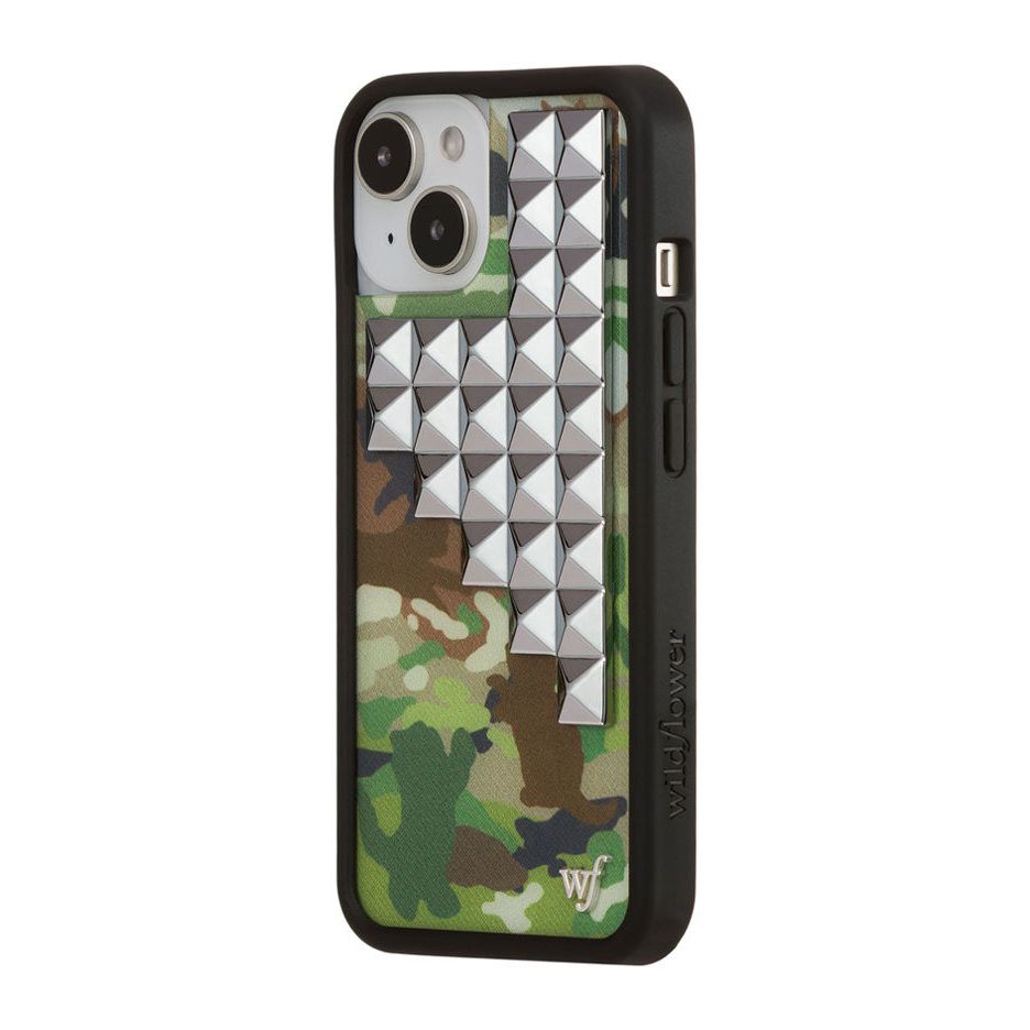 Cat Camo Stud iPhone Case