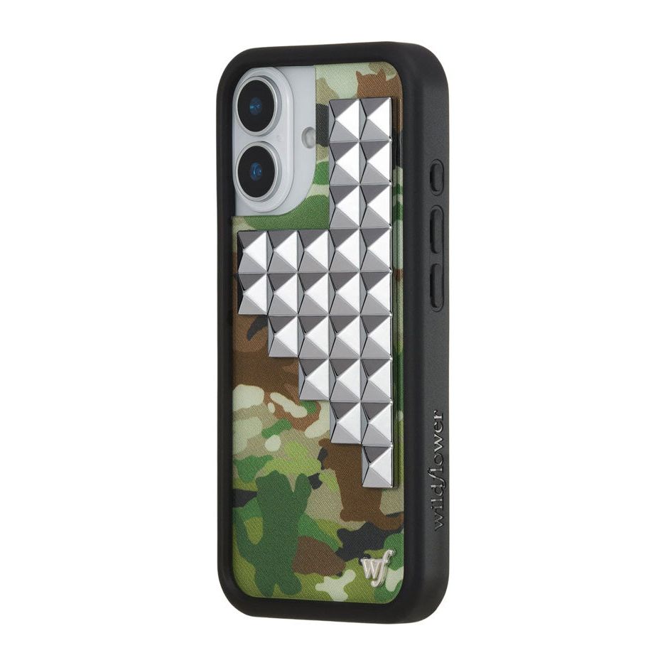 Cat Camo Stud iPhone Case