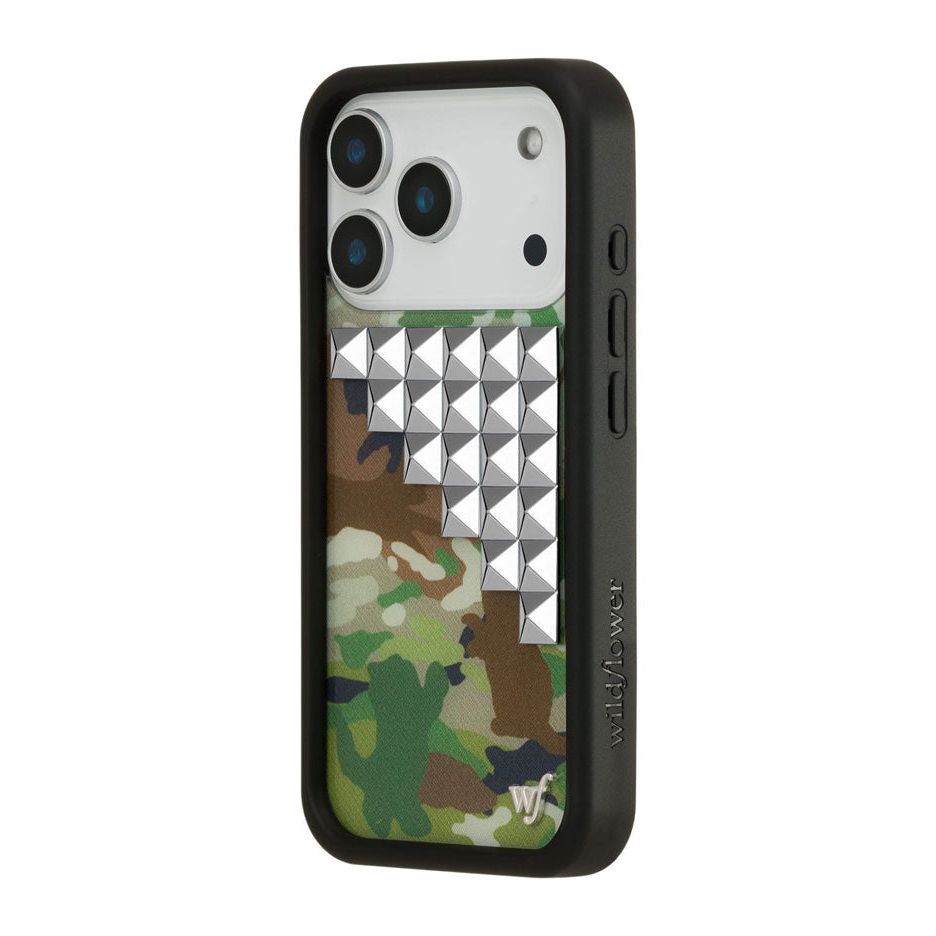 Cat Camo Stud iPhone Case