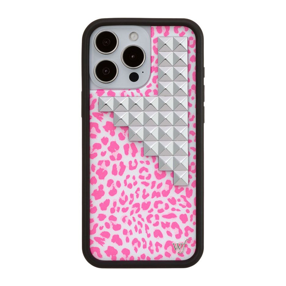 Pink Meow Stud iPhone Case