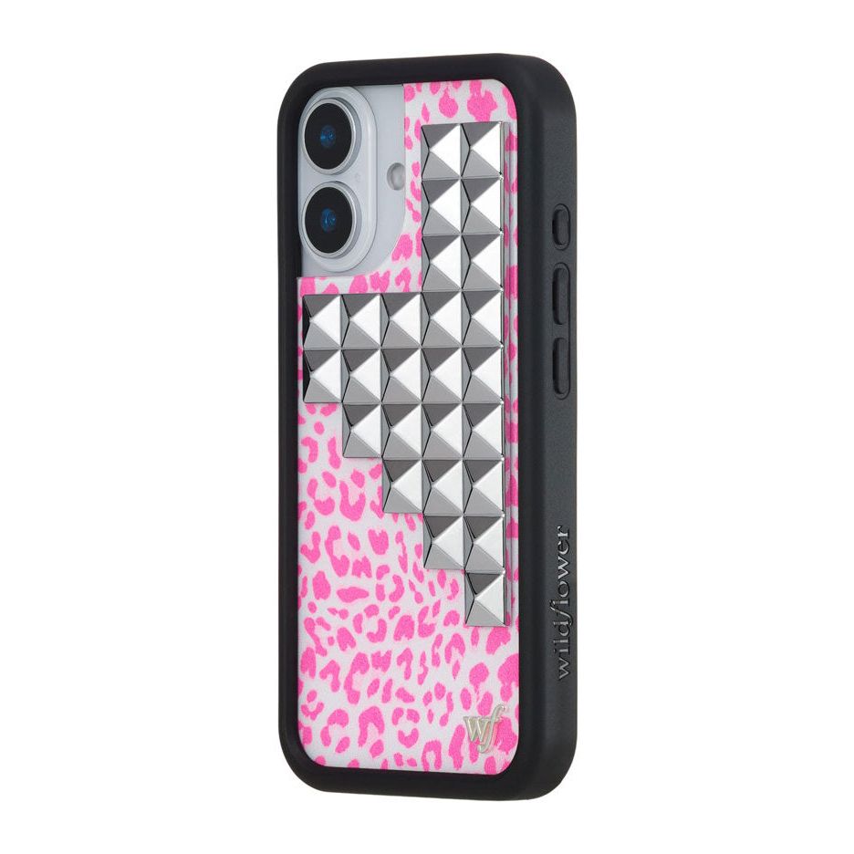 Pink Meow Stud iPhone Case