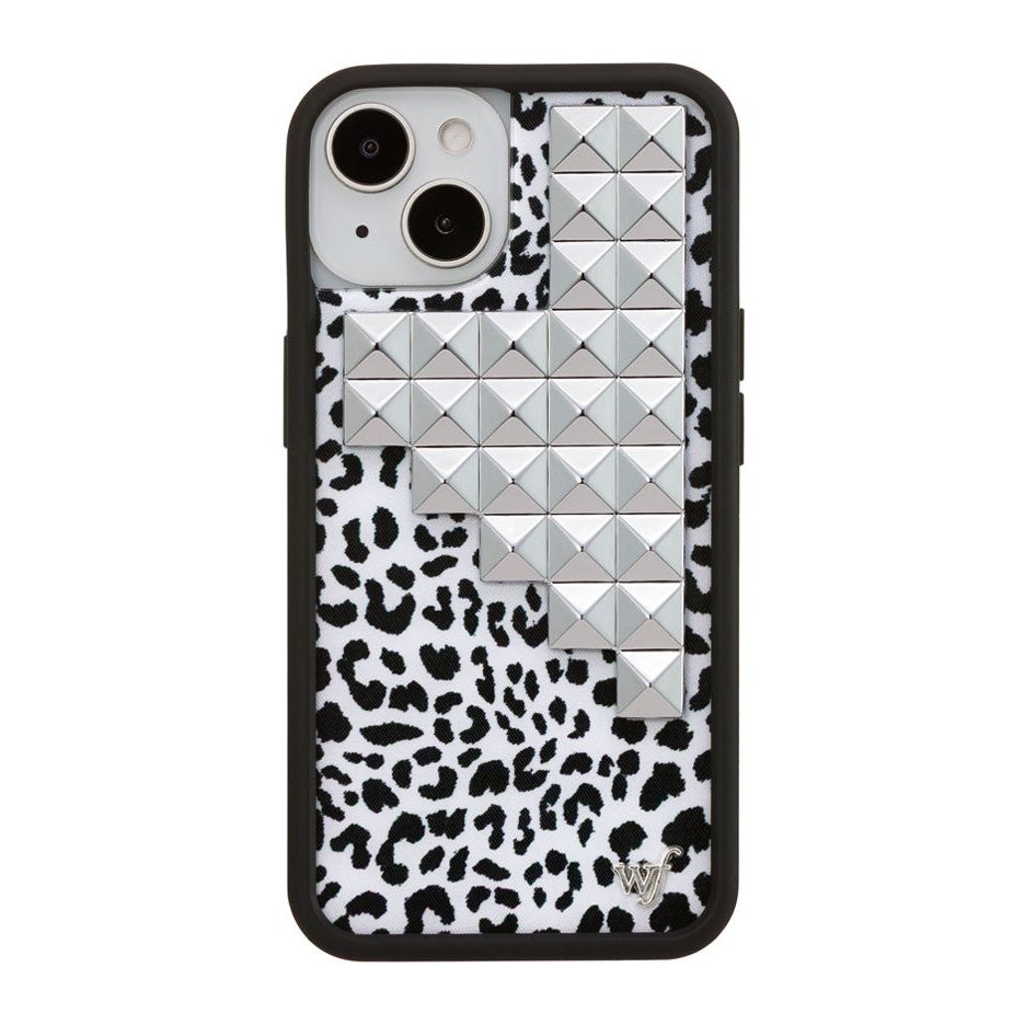 Snow Meow Stud iPhone Case