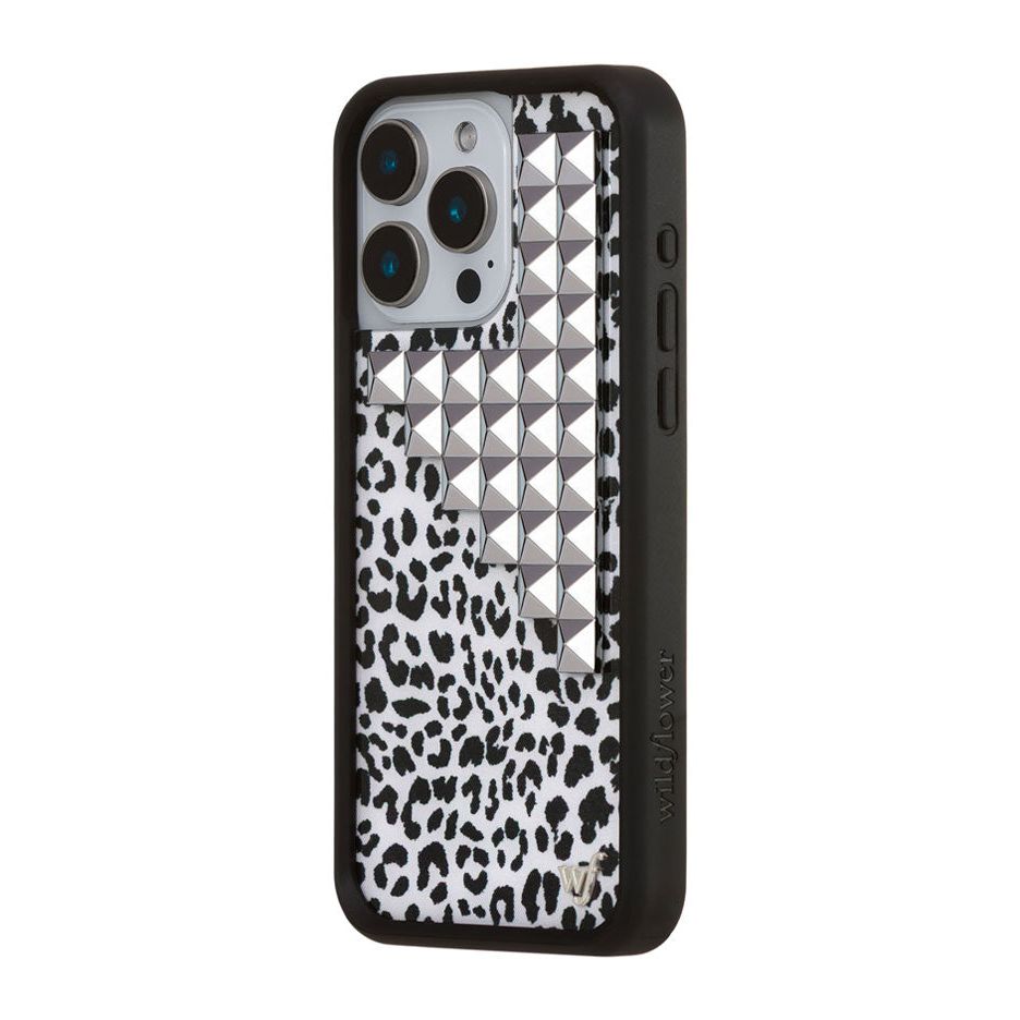 Snow Meow Stud iPhone Case