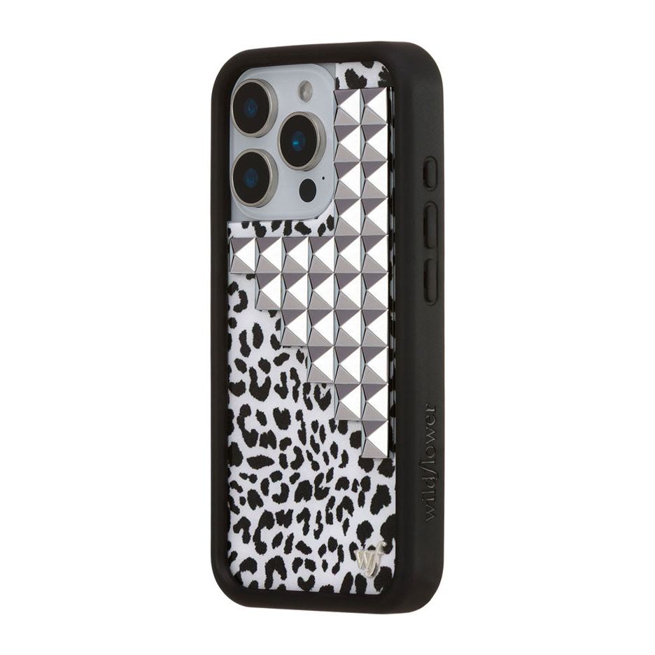 Snow Meow Stud iPhone Case