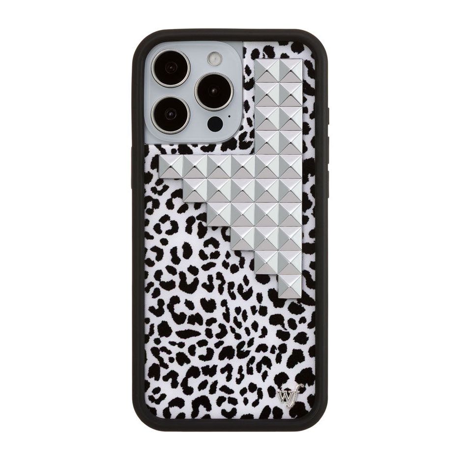Snow Meow Stud iPhone Case