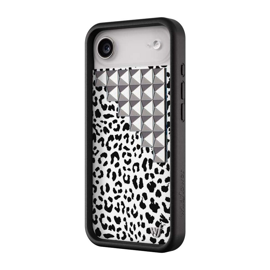 Snow Meow Stud iPhone Case