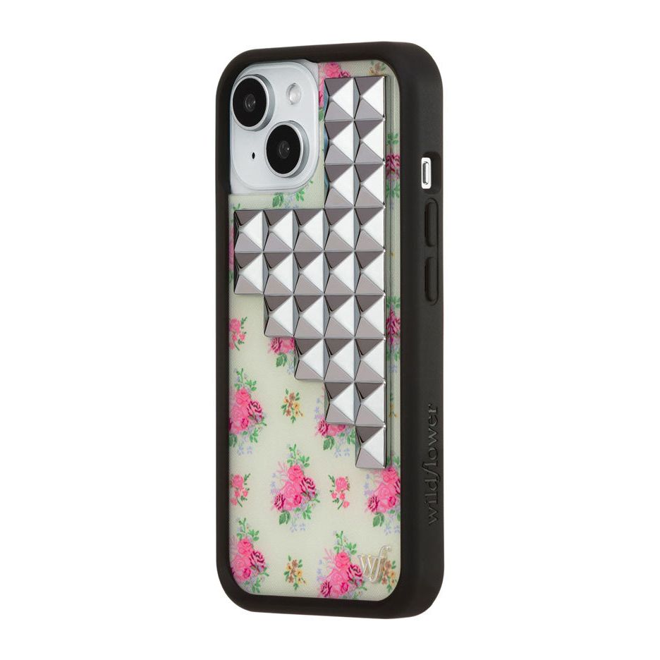 Vintage Floral Stud iPhone Case