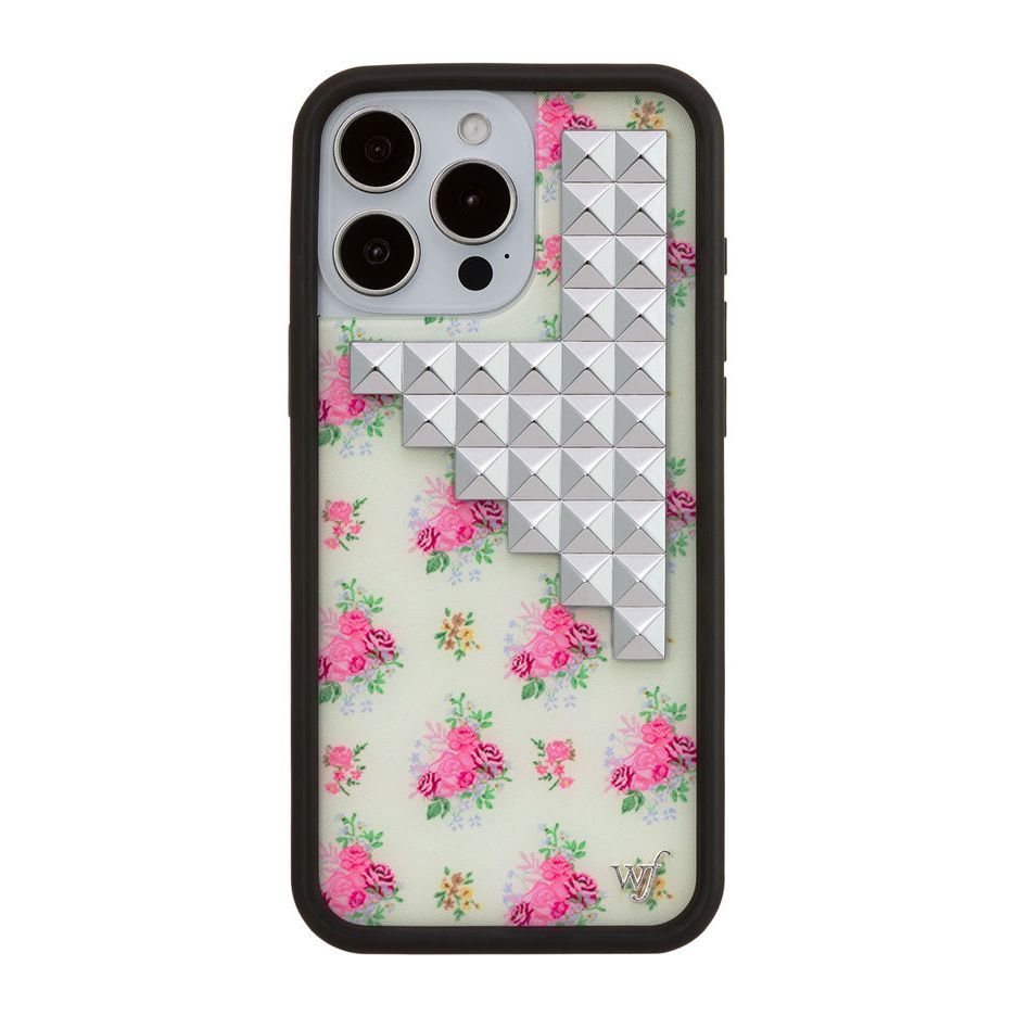 Vintage Floral Stud iPhone Case