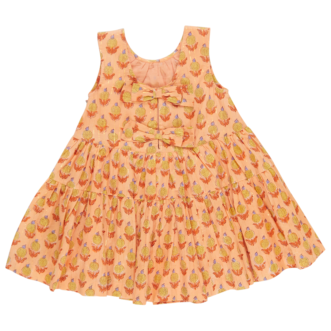 eloise dress | orange dahlia