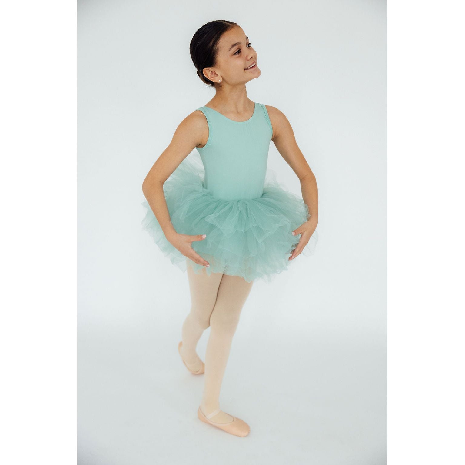 Sage Tank Tutu Leotard
