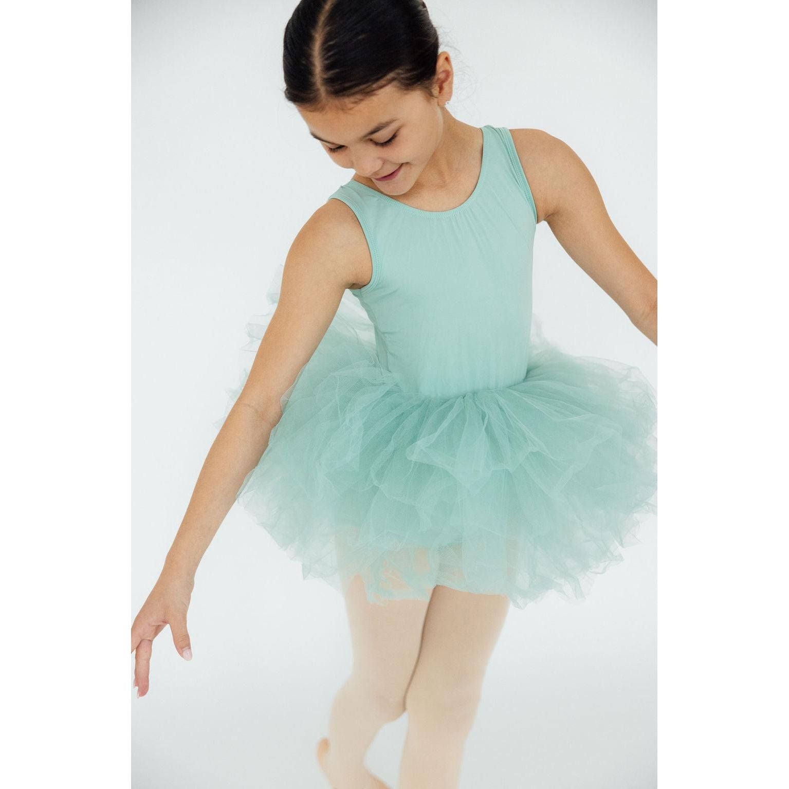 Sage Tank Tutu Leotard