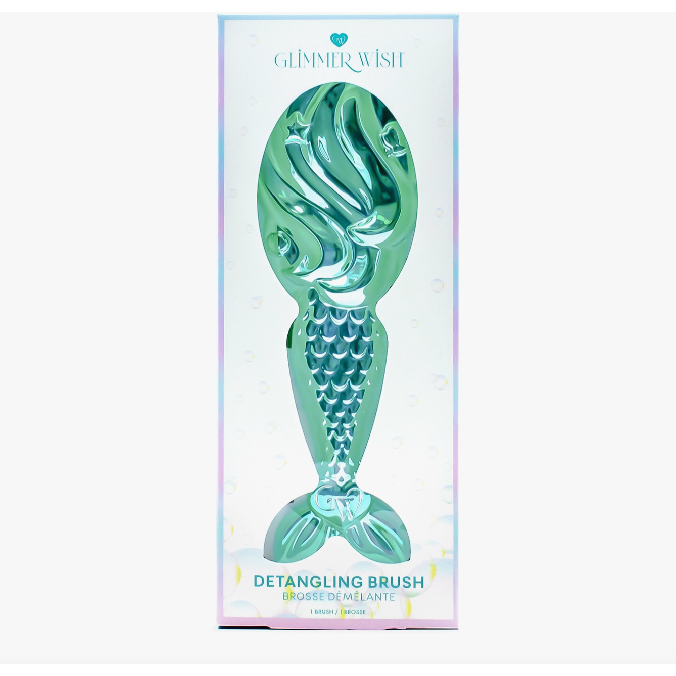 mermaid detangling brush