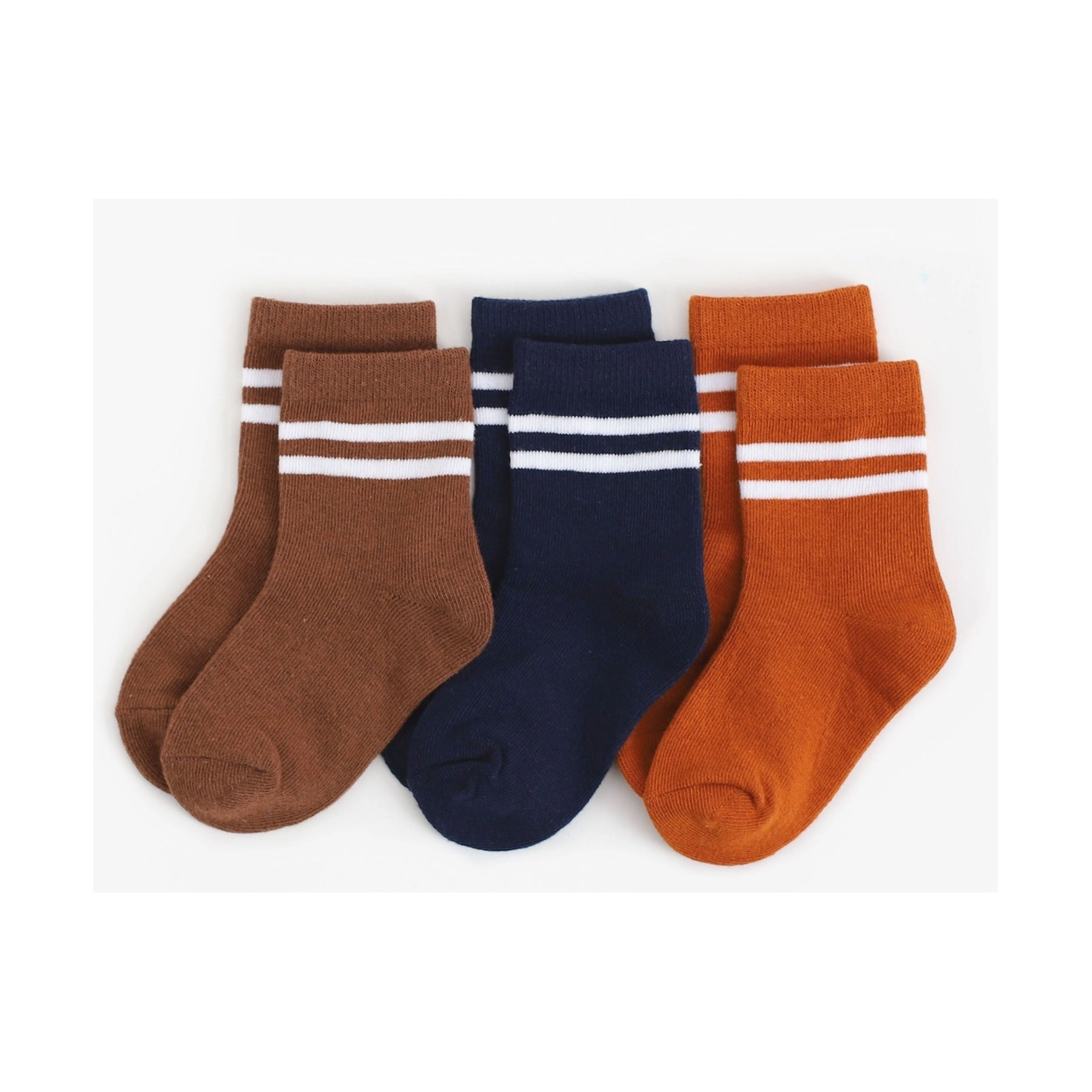 game day stripe midi socks | 3 pack