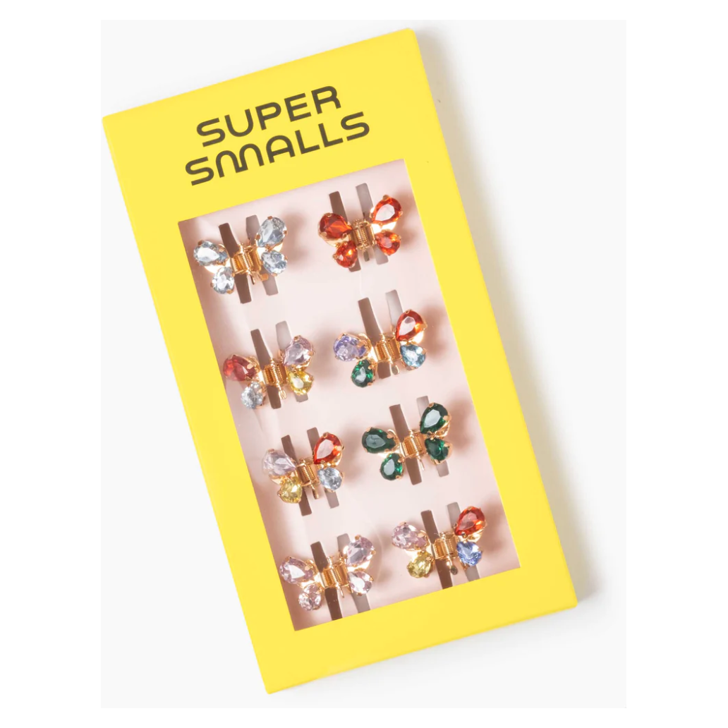 talent show butterfly hair clip set