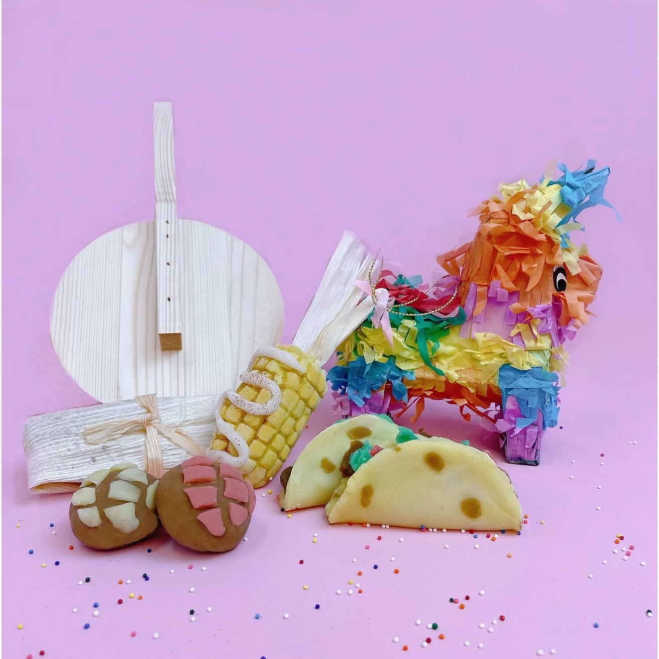 mexican food play dough kit