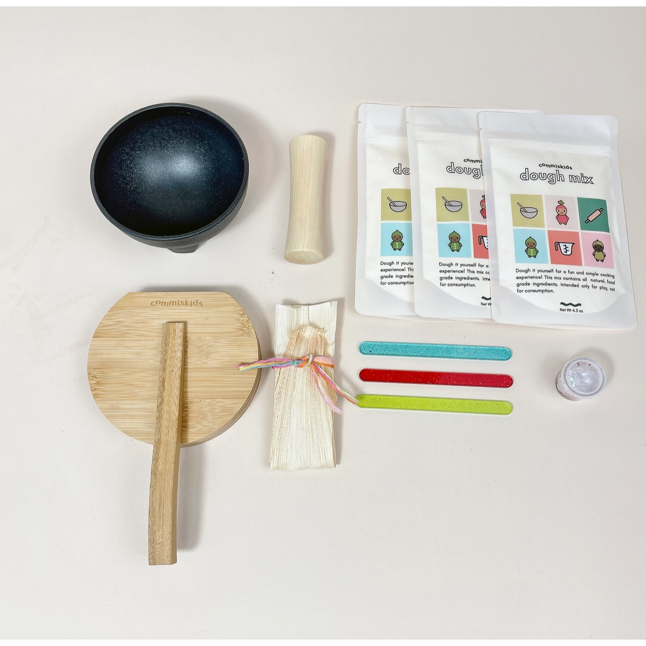 mexican food play dough kit