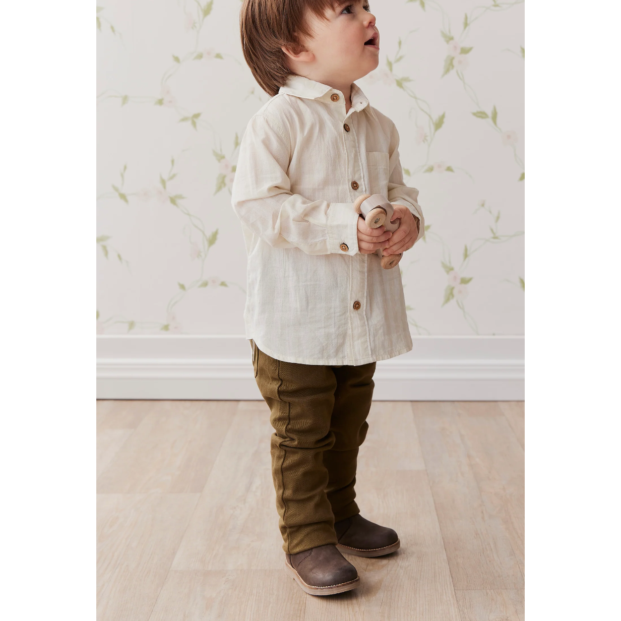 austin woven pant | dark anise