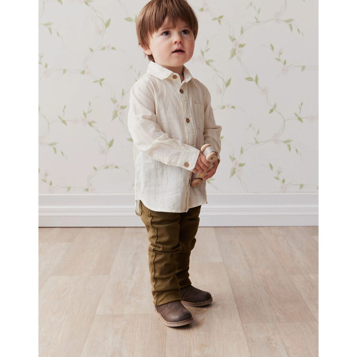 austin woven pant | dark anise