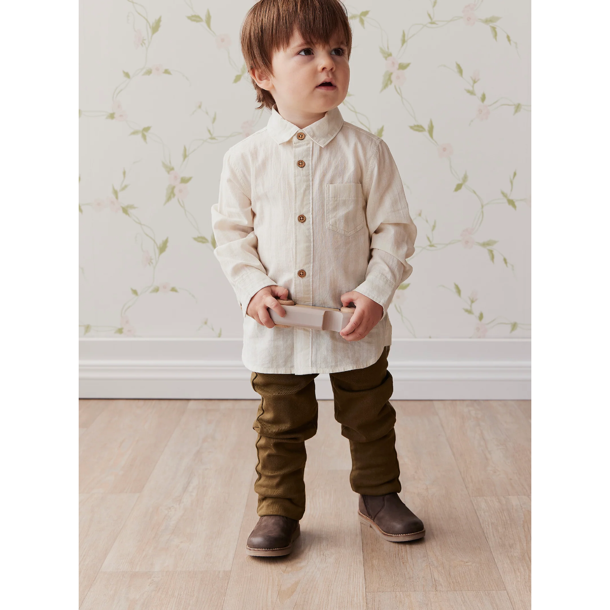 austin woven pant | dark anise