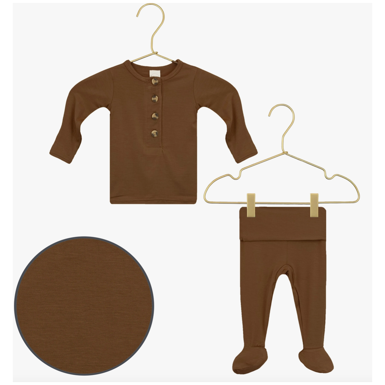 cannon set | chocolate brown