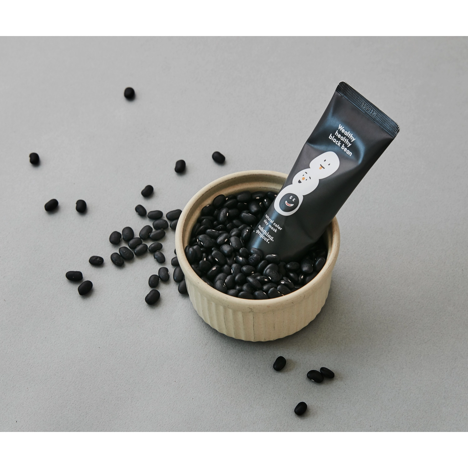 natural clay mask | black bean