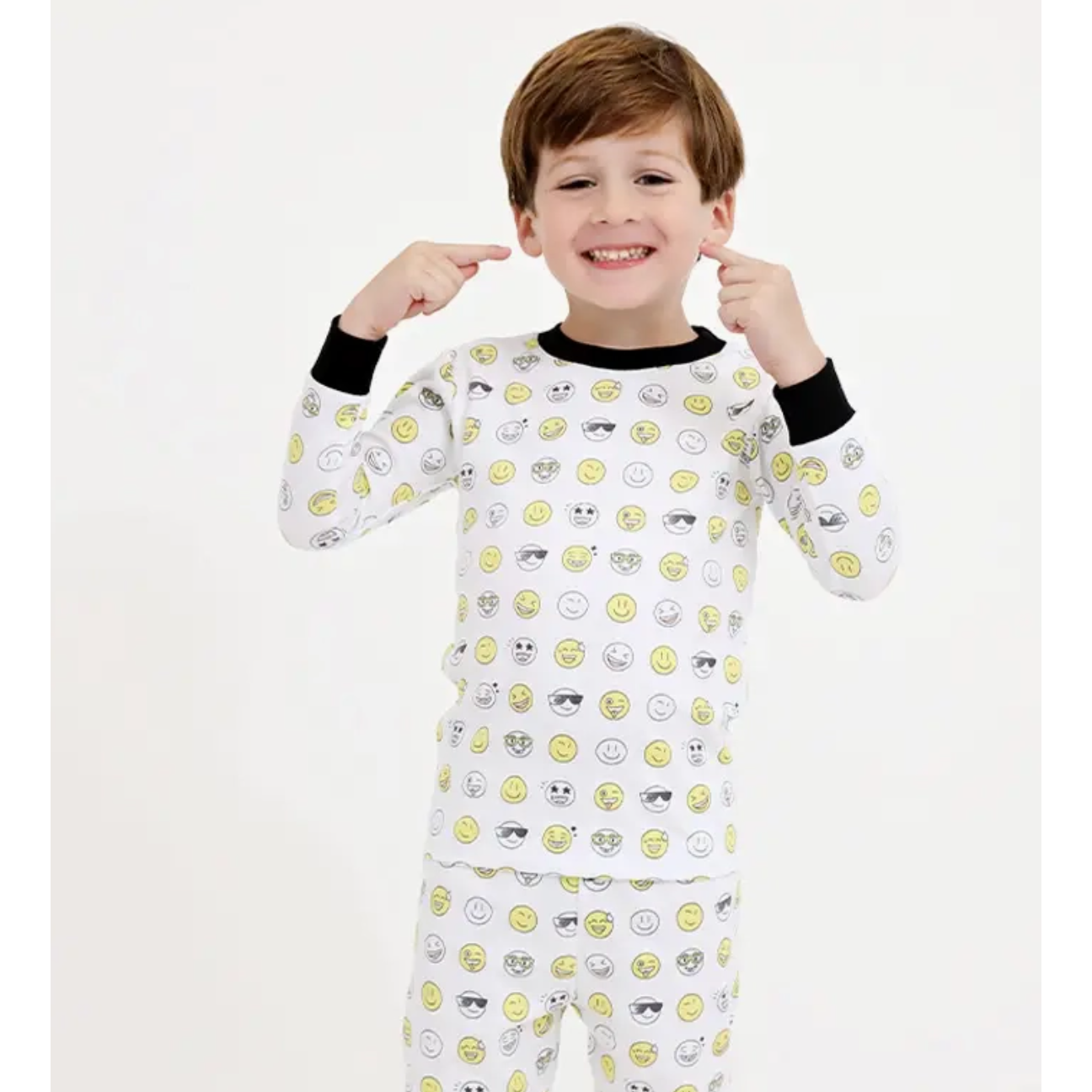 2 piece PJ | happy faces