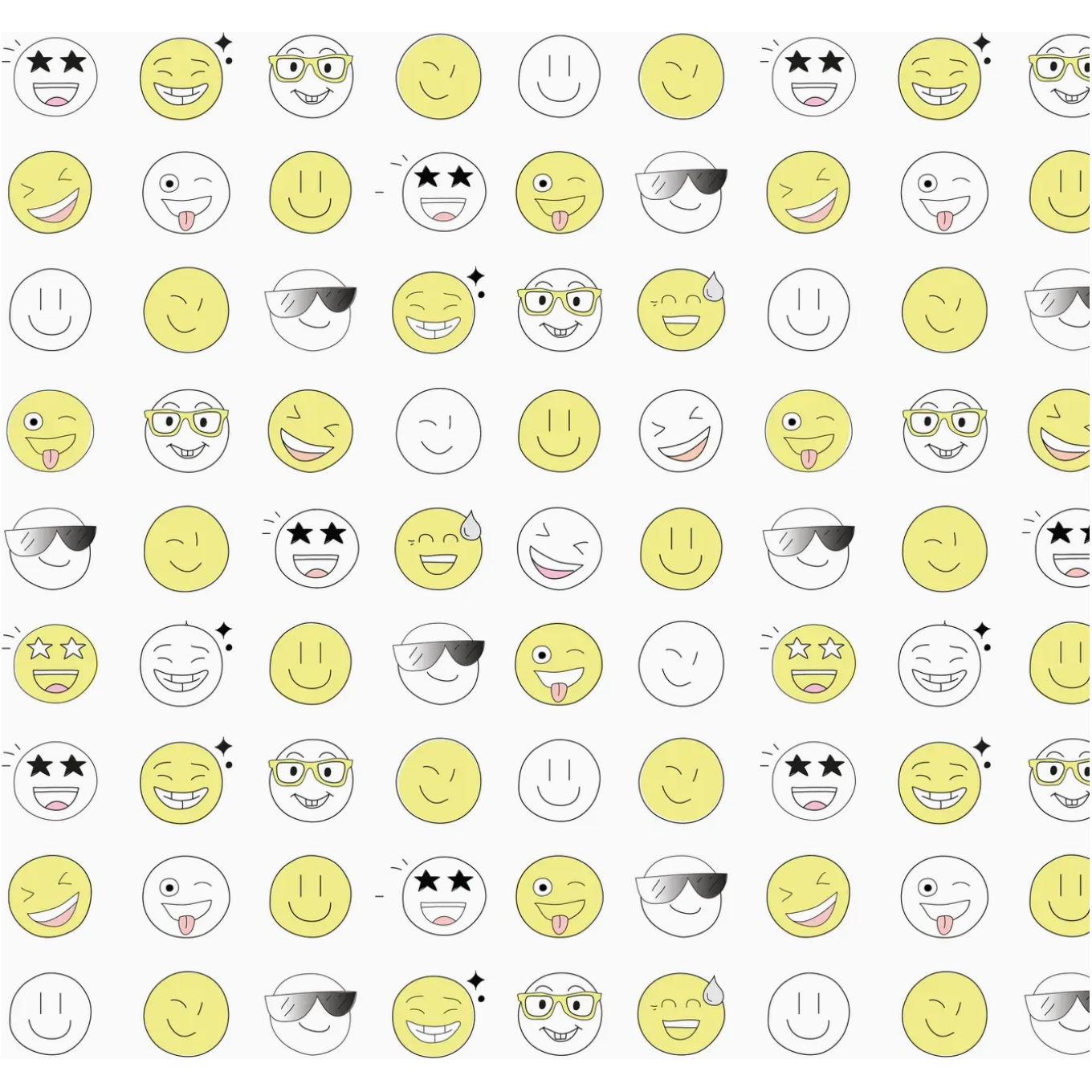 2 piece PJ | happy faces