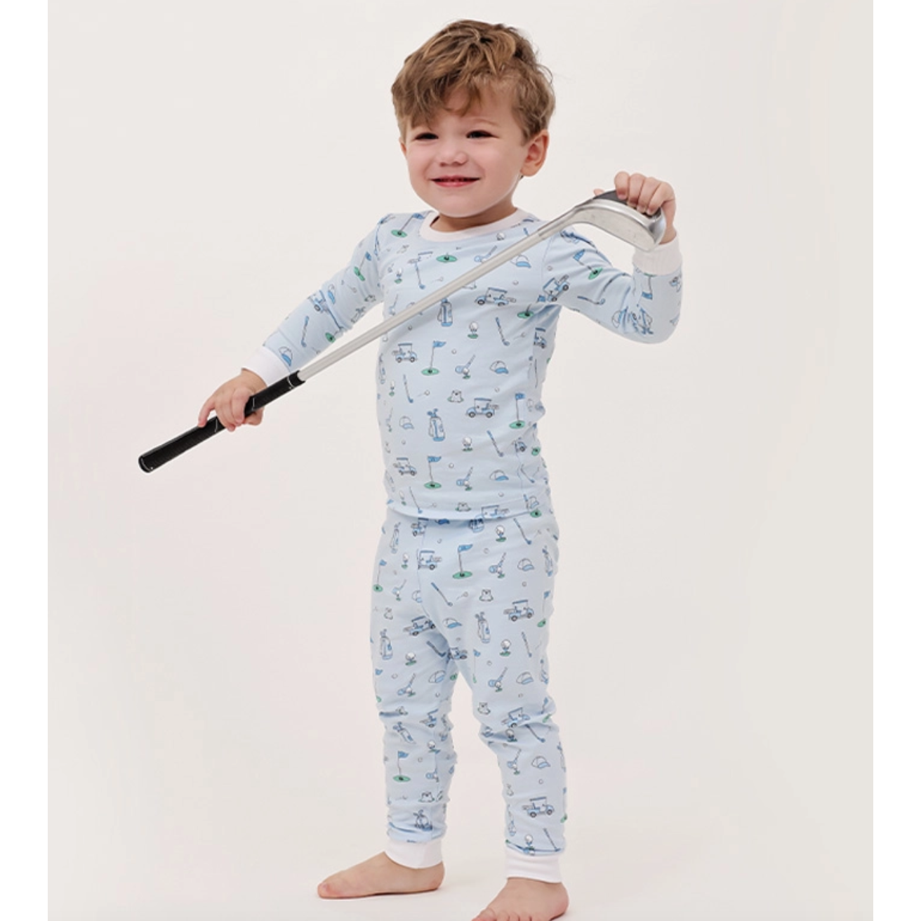 2 piece PJ | blue golf