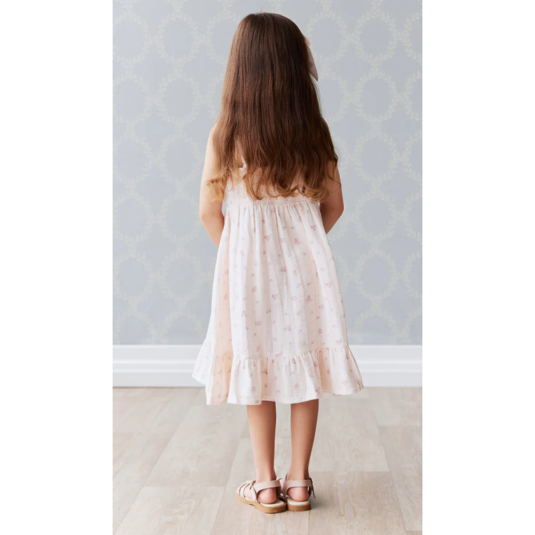 organic cotton muslin luna dress | irina shell