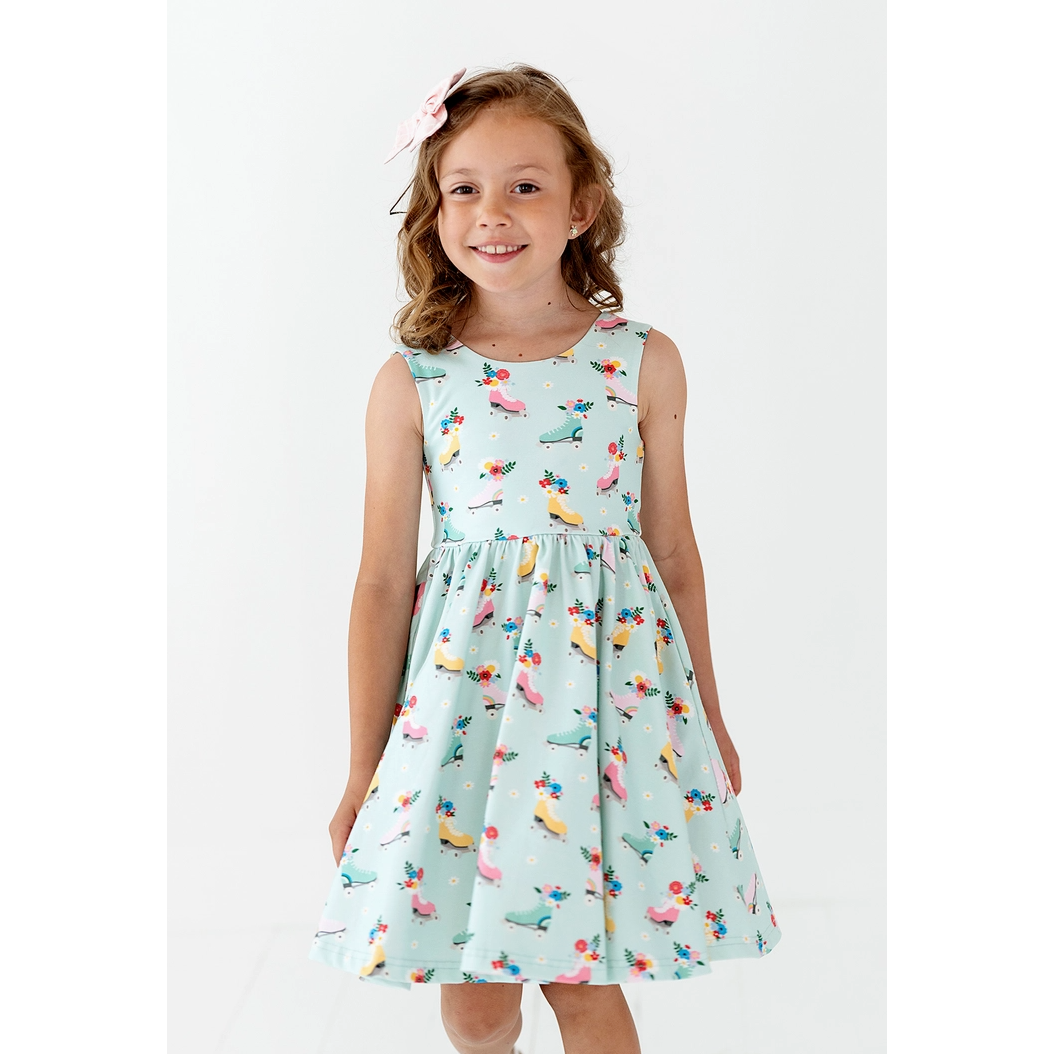 tank dress | roller girl