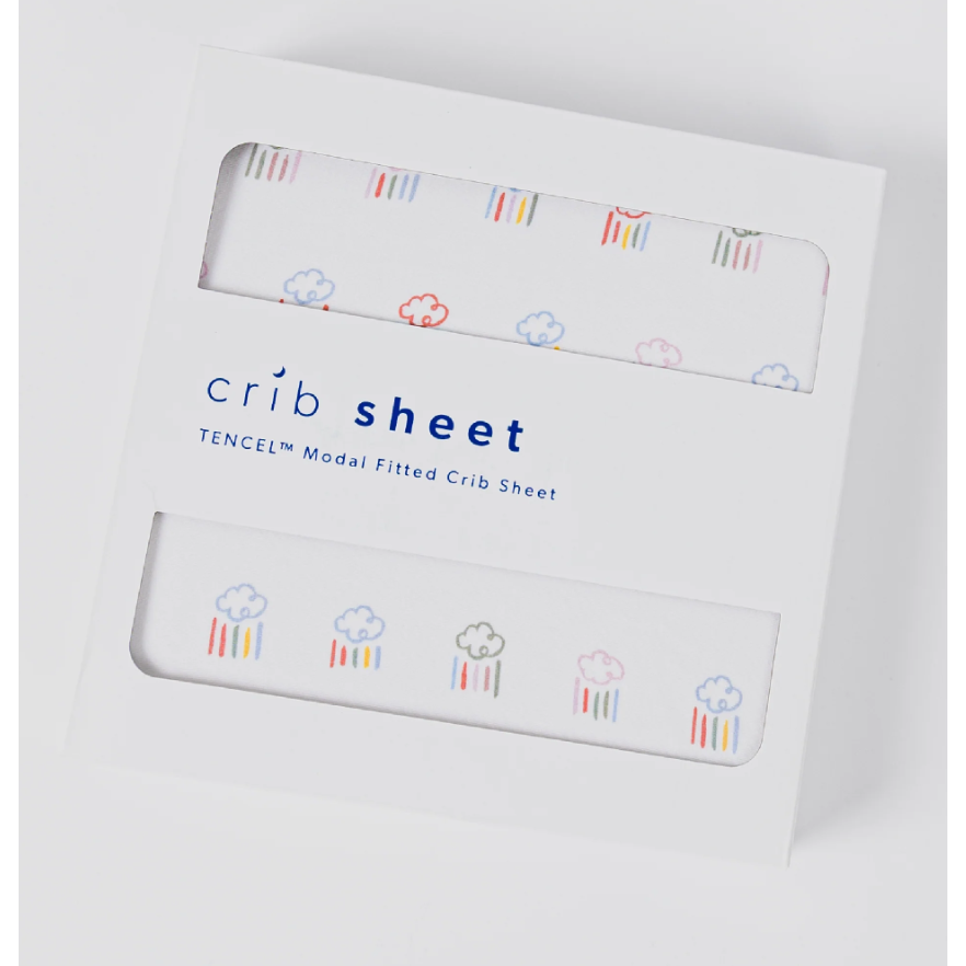 crib sheet | over the rainbow