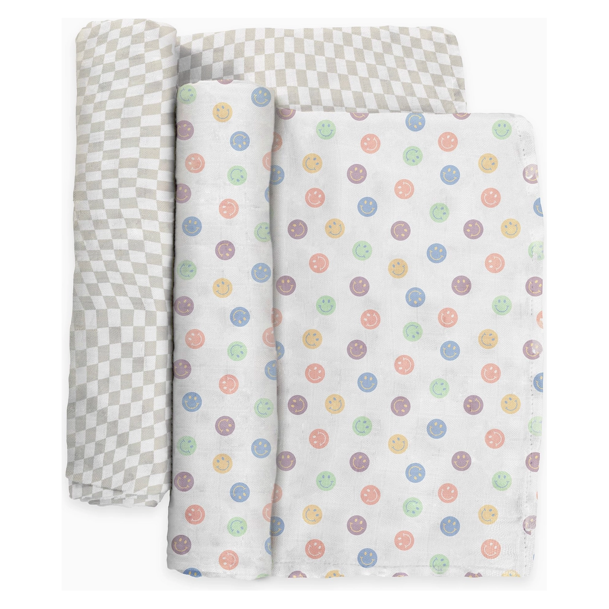 swaddle blanket set | happy baby vibes