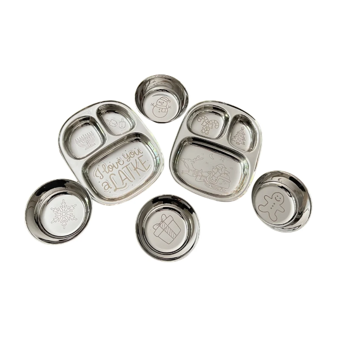 christmas plate set (2)