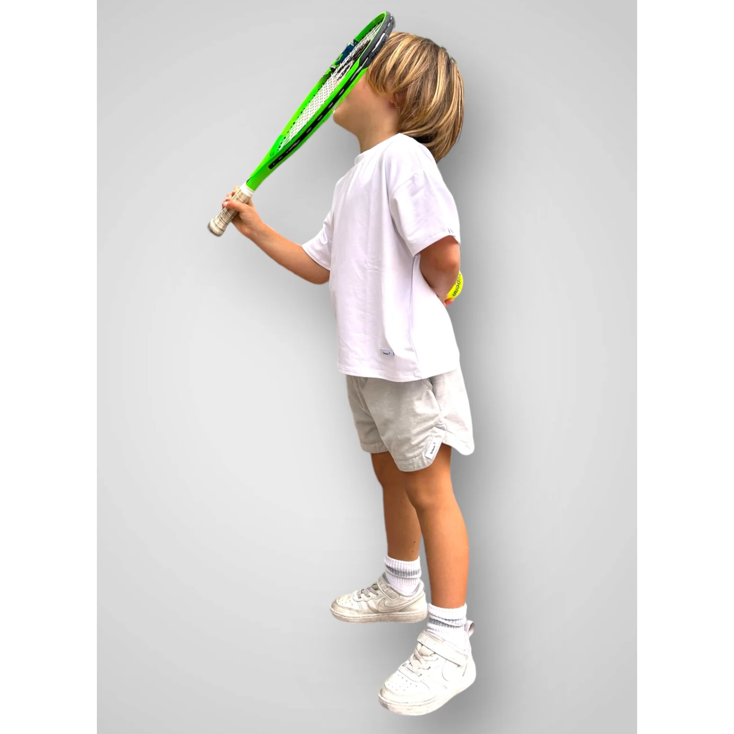 short sleeve shaker tee || white