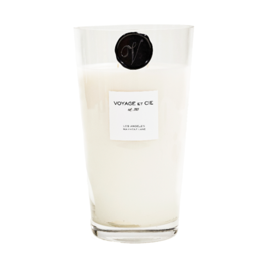 los angeles marmont lane french cut tapered scented candle | 16"