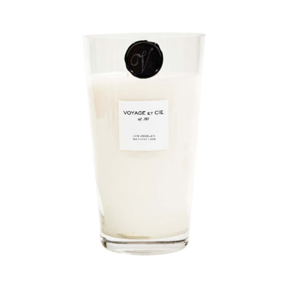 los angeles marmont lane french cut tapered scented candle | 12"