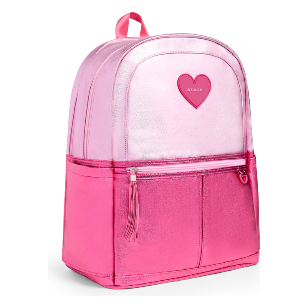 kane kids backpack | hot pink heart