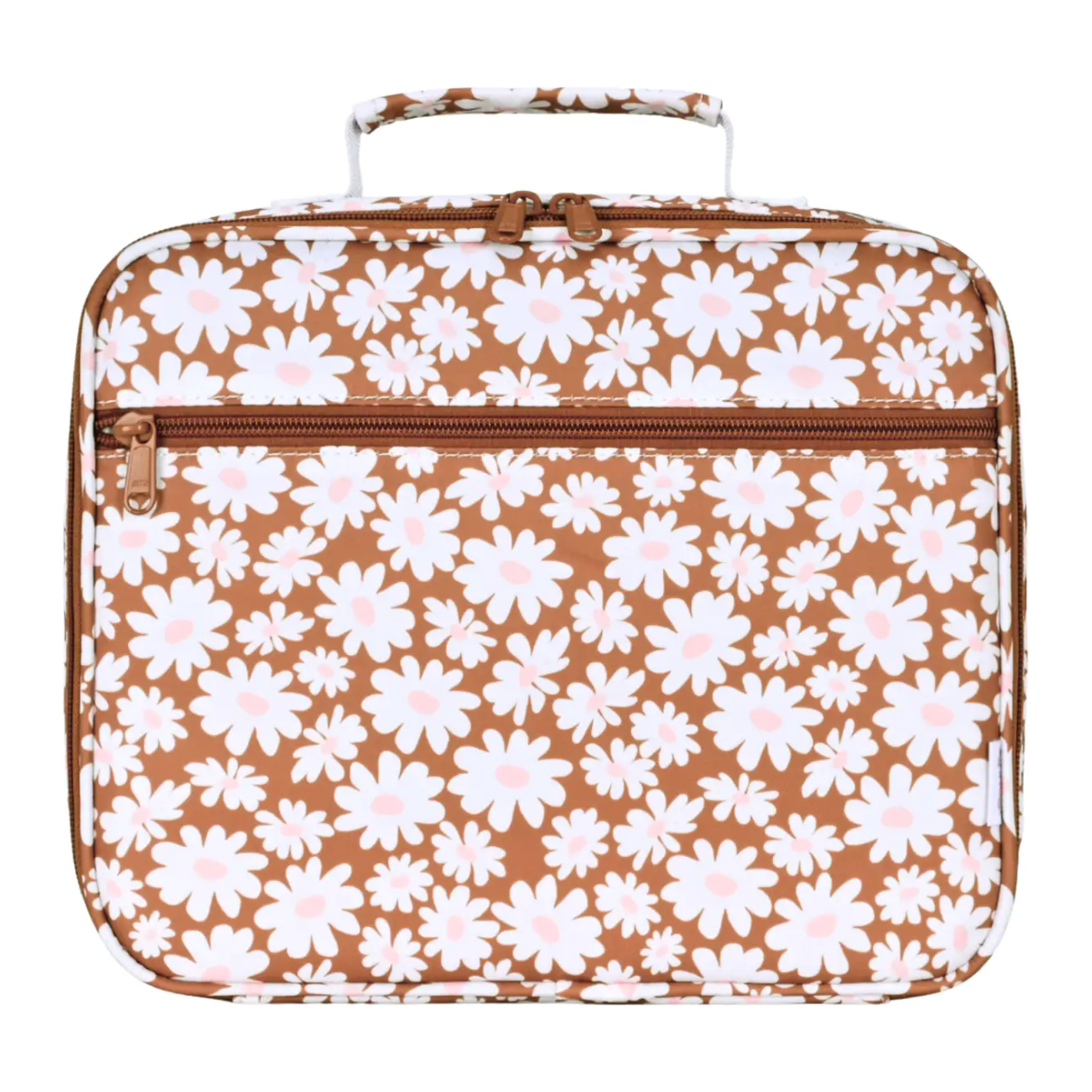 bloom tan junior insulated lunch bag