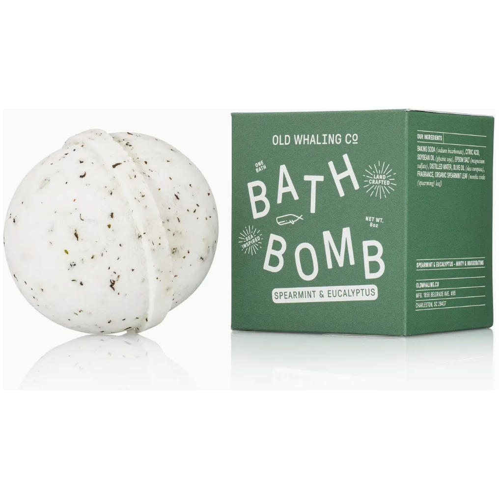 spearmint & eucalyptus bath bomb
