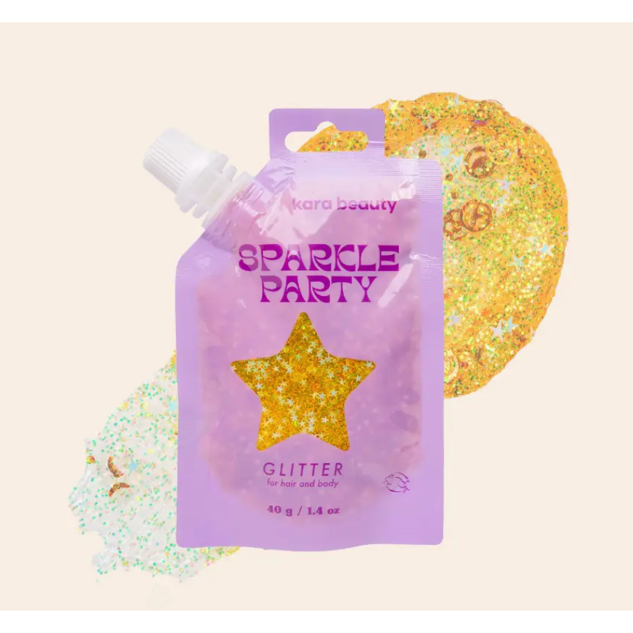 sparkle party hair and body gel | tangerine smiles